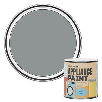 Rust-Oleum Mid-Anthracite Matt Appliance Paint 250ml