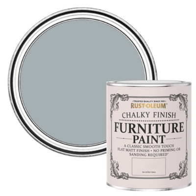 Rust-Oleum Mineral Grey Chalky Furniture Paint 750ml