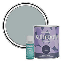Rust-Oleum Mineral Grey Gloss Bathroom Tile Paint 750ml