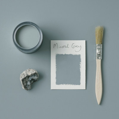 Rust-Oleum Mineral Grey Gloss Kitchen Tile Paint 750ml