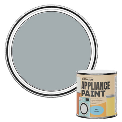 Rust-Oleum Mineral Grey Matt Appliance Paint 250ml
