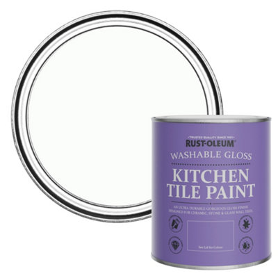 Rust-Oleum Moonstone Gloss Kitchen Tile Paint 750ml