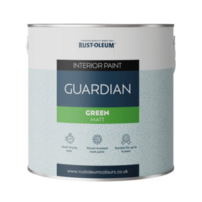 Rust-Oleum mould-resistant Guardian Wall Paint - Green 2.5L