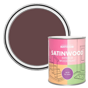 Rust-Oleum Mulberry Street Satinwood Interior Paint 750ml