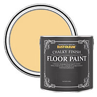Rust-Oleum Mustard Chalky Finish Floor Paint 2.5L