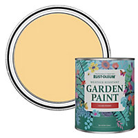 Rust-Oleum Mustard Gloss Garden Paint 750ml