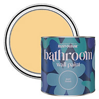 Rust-Oleum Mustard Matt Bathroom Wall & Ceiling Paint 2.5L