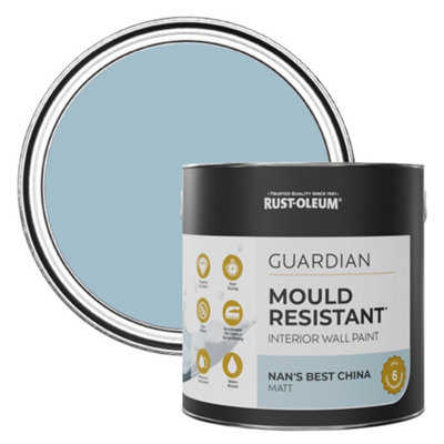 Rust-Oleum Nan's Best China Guardian Mould Resistant Wall Paint 2.5L