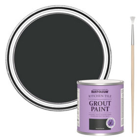 Rust-Oleum Natural Charcoal (Black) Kitchen Grout Paint 250ml
