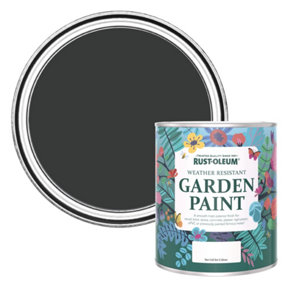 Rust-Oleum Natural Charcoal Matt Garden Paint 750ml