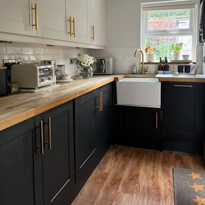 Rust-Oleum Natural Charcoal Matt Kitchen Cupboard Paint 750ml
