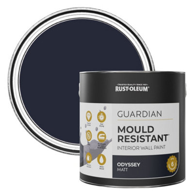 Rust-Oleum Odyssey Guardian Mould Resistant Wall Paint 2.5L