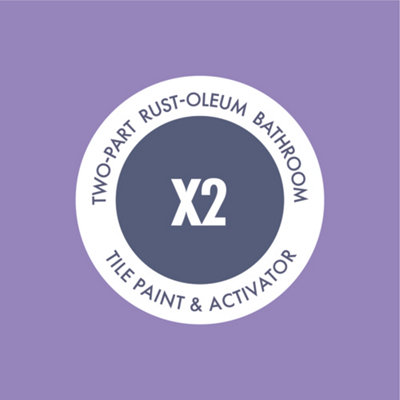 Rust-Oleum Odyssey Satin Bathroom Tile Paint 750ml