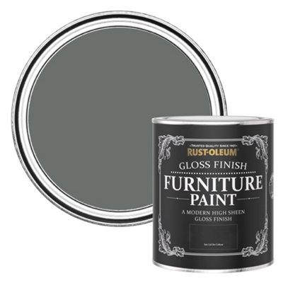Rust-Oleum Stops Rust Gloss Charcoal Gray Spray Paint (NET WT. 12