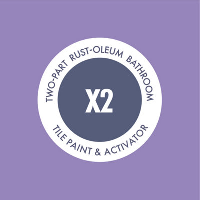 Rust-Oleum Oyster Satin Bathroom Tile Paint 750ml