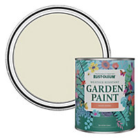 Rust-Oleum Oyster Satin Garden Paint 750ml