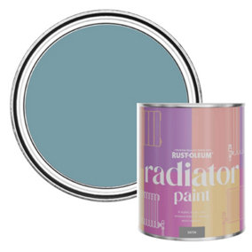 Rust-Oleum Pacific State Satin Radiator Paint 750ml