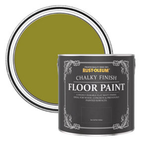 Rust-Oleum Pickled Olive Chalky Finish Floor Paint 2.5L