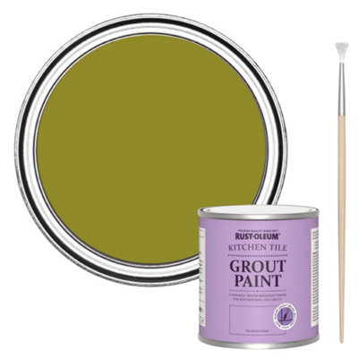 Rust-Oleum Pickled Olive Kitchen Grout Paint 250ml