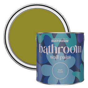Rust-Oleum Pickled Olive Matt Bathroom Wall & Ceiling Paint 2.5L