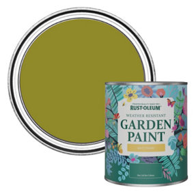 Rust-Oleum Pickled Olive Matt Garden Paint 750ml