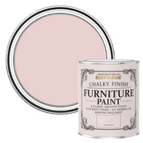 Rust-Oleum Pink Champagne Chalky Furniture Paint 750ml