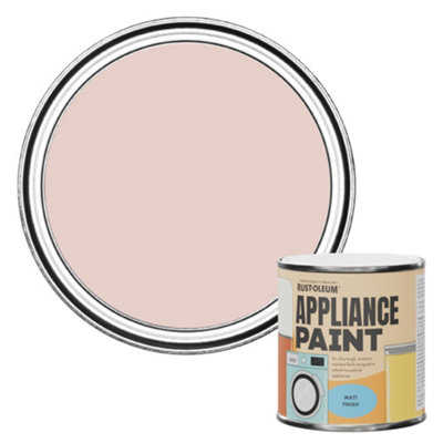 Rust-Oleum Pink Champagne Matt Appliance Paint 250ml