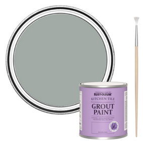 Rust-Oleum Pitch Grey Kitchen Grout Paint 250ml