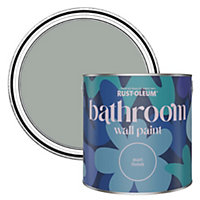 Rust-Oleum Pitch Grey Matt Bathroom Wall & Ceiling Paint 2.5L