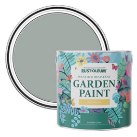 Rust-Oleum Pitch Grey Matt Garden Paint 2.5L