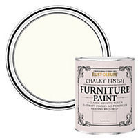 Rust-Oleum Porcelain Chalky Furniture Paint 750ml
