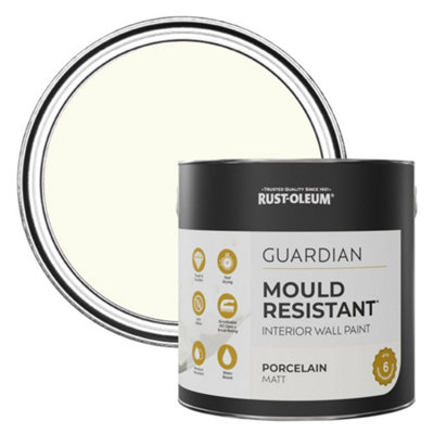 Rust-Oleum Porcelain Guardian Mould Resistant Wall Paint 2.5L
