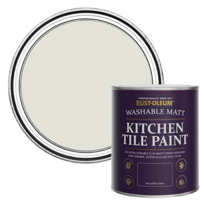 Rust-Oleum Portland Stone Matt Kitchen Tile Paint 750ml