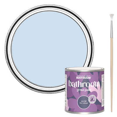 Rust-Oleum Powder Blue Bathroom Grout Paint 250ml