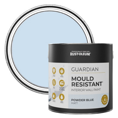 Rust-Oleum Powder Blue Guardian Mould Resistant Wall Paint 2.5L
