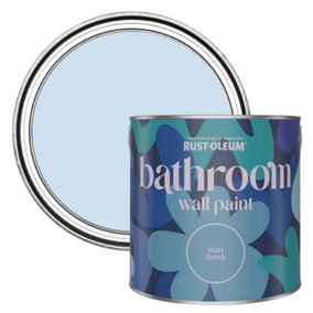 Rust-Oleum Powder Blue Matt Bathroom Wall & Ceiling Paint 2.5L