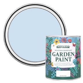 Rust-Oleum Powder Blue Matt Garden Paint 750ml