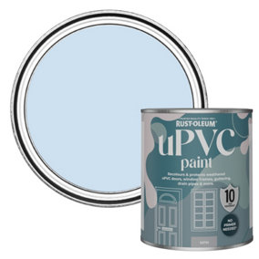 Rust-Oleum Powder Blue Satin UPVC Paint 750ml