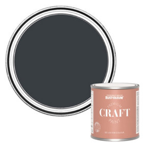 Rust-Oleum Premium Craft Paint - Anthracite (RAL7016) 250ml