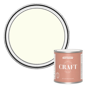 Rust-Oleum Premium Craft Paint - Antique White 250ml