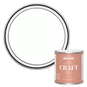 Rust-Oleum Premium Craft Paint - Chalk White 250ml