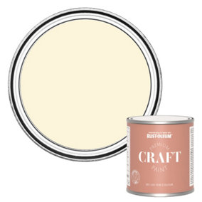 Rust-Oleum Premium Craft Paint - Clotted Cream 250ml