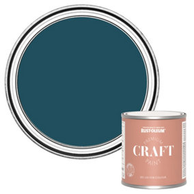 Rust-Oleum Premium Craft Paint - Commodore Blue 250ml
