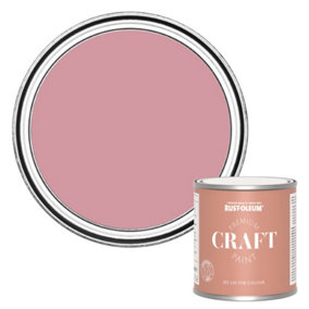 Rust-Oleum Premium Craft Paint - Dusky Pink 250ml
