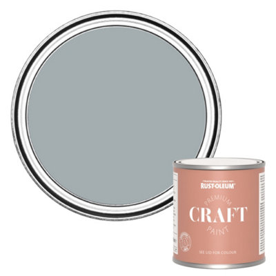 Rust-Oleum Premium Craft Paint - Marine Grey 250ml