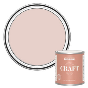 Rust-Oleum Premium Craft Paint - Pink Champagne 250ml