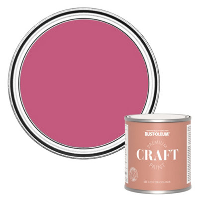 Rust-Oleum Premium Craft Paint - Raspberry Ripple 250ml