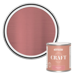 Rust-Oleum Premium Craft Paint - Rose Gold 250ml