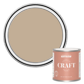 Rust-Oleum Premium Craft Paint - Salted Caramel 250ml