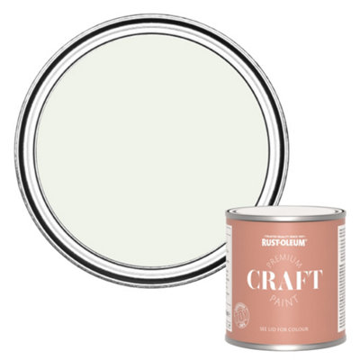 Rust-Oleum Premium Craft Paint - Steamed Milk 250ml | DIY at B&Q